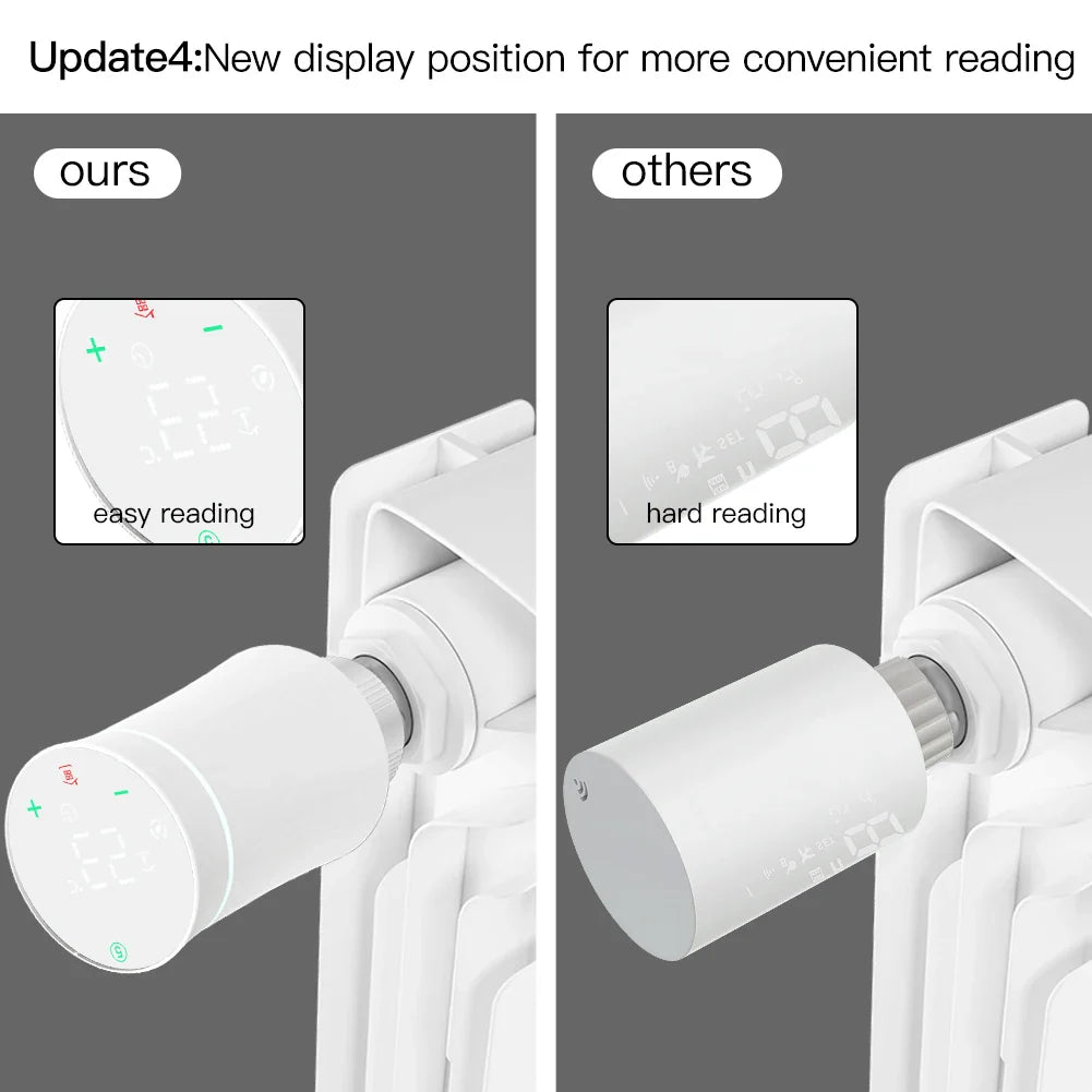 Radiator thermostat comparison.
