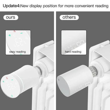 Radiator thermostat comparison.