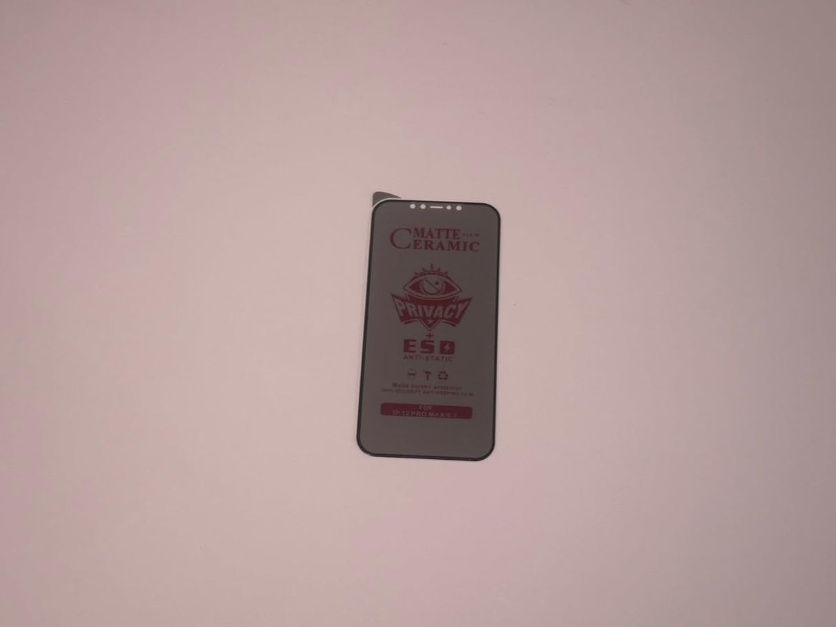 Rectangular screen protector.