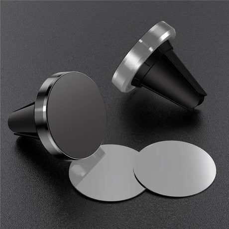 a pair of stainless ear plugs