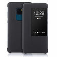the back of a black samsung s10 phone case
