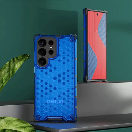 The samsung pixel case is shown on a shelf