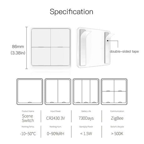 Scene switch specification.
