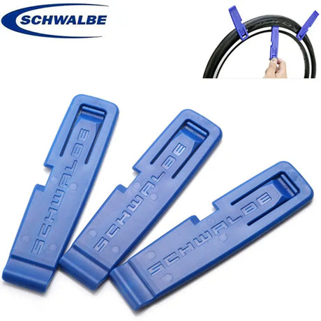 schwalbe blue plastic handle for bicycle wheel