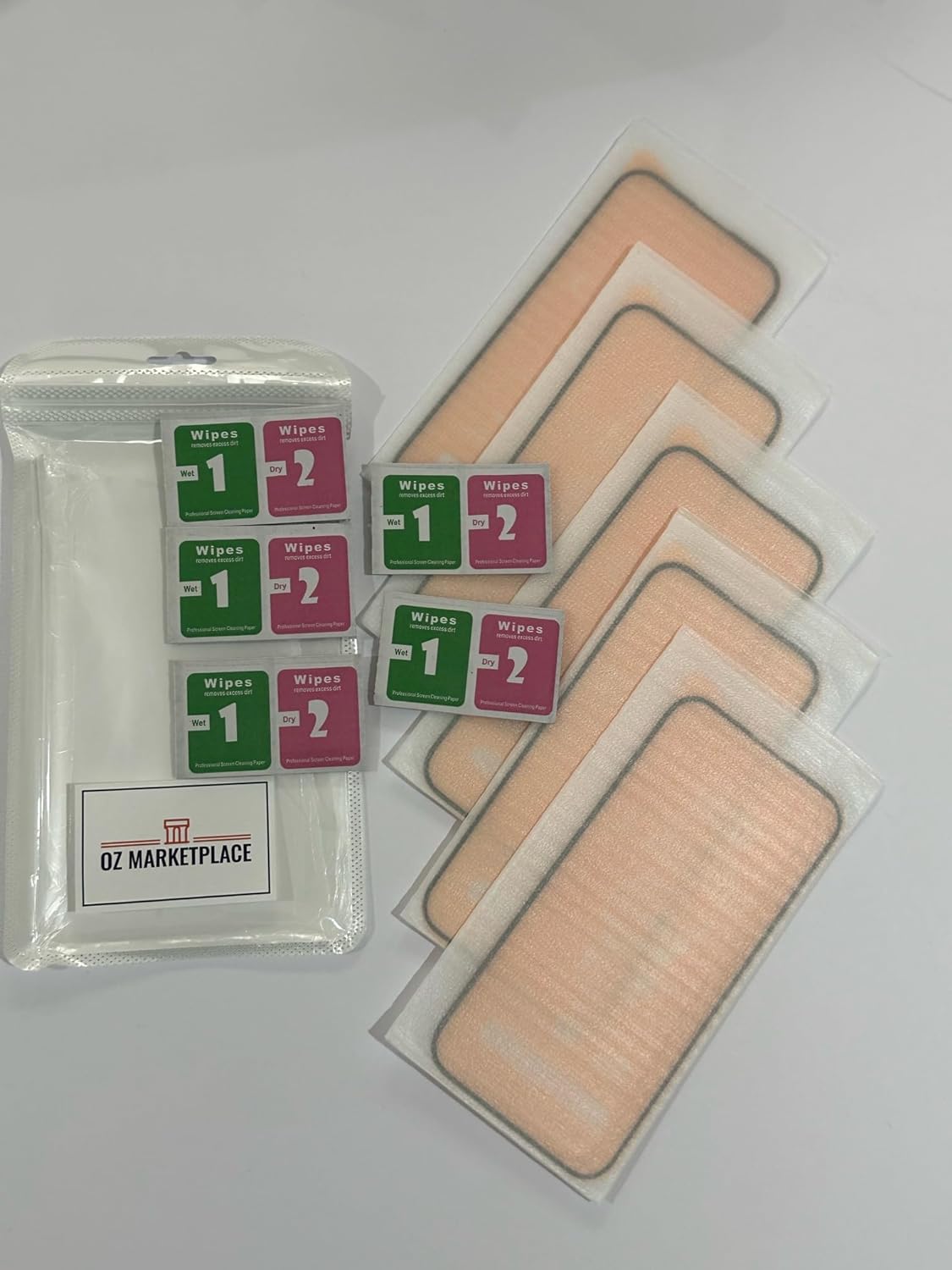 Screen protector application kit.