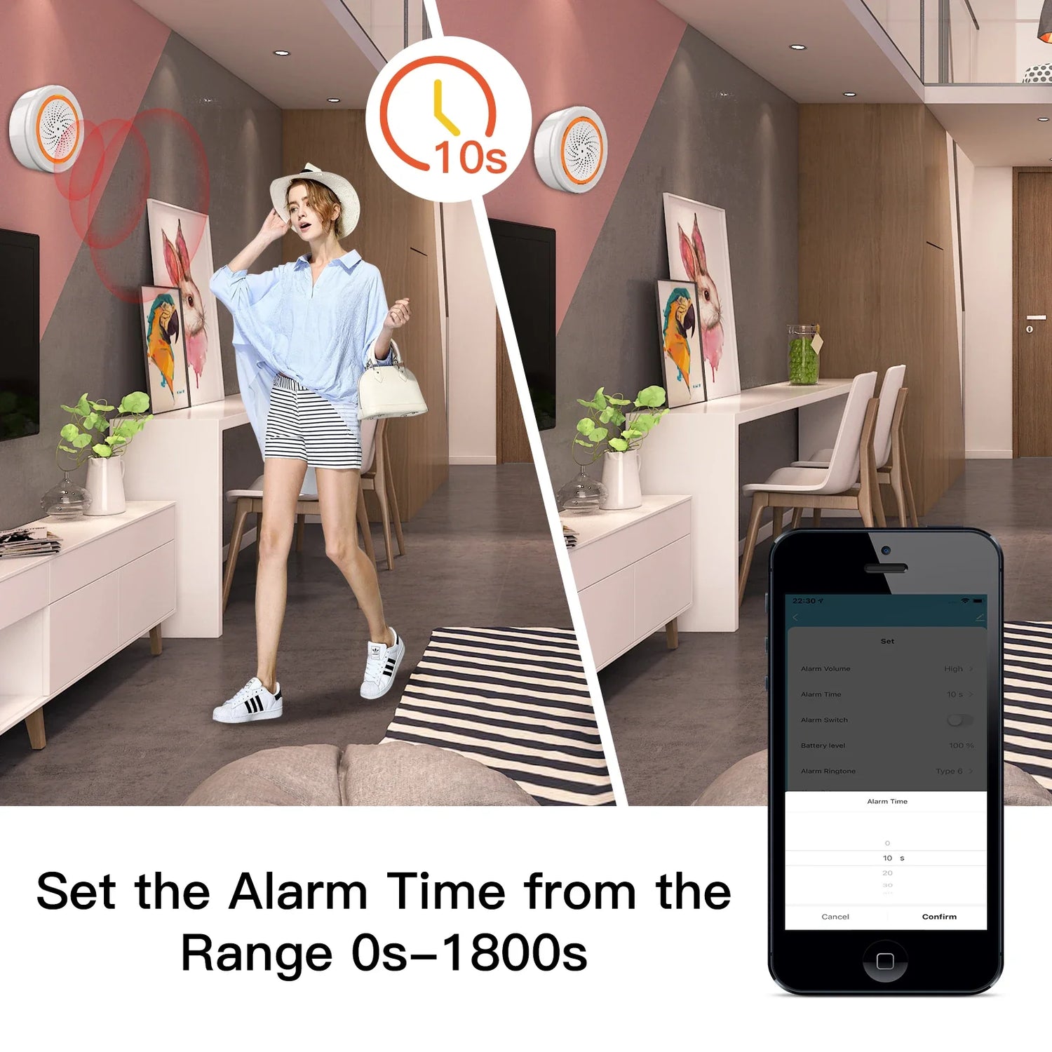 Security alarm system.