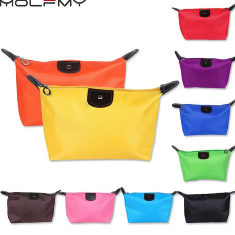 a set of four colors of the nylon nylon bag