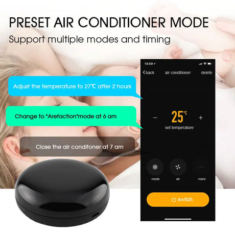 Smart air conditioner controller.
