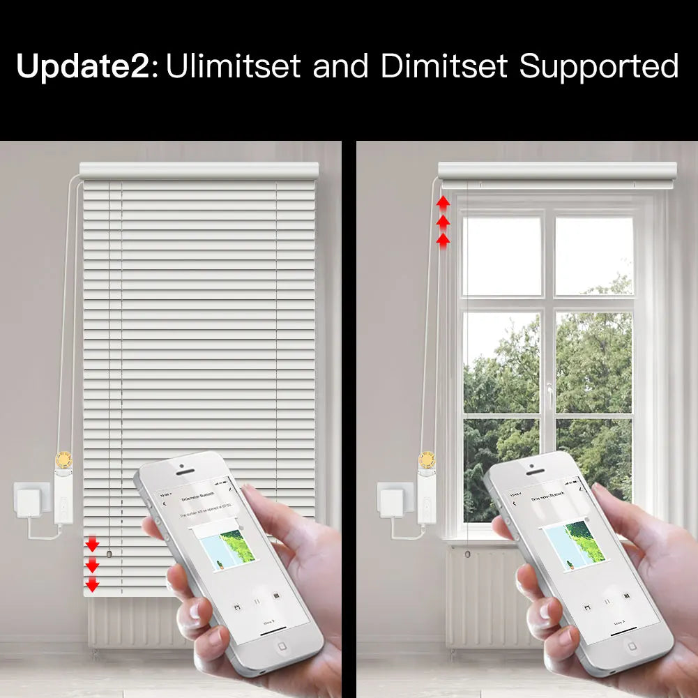 Smart automated window blinds.