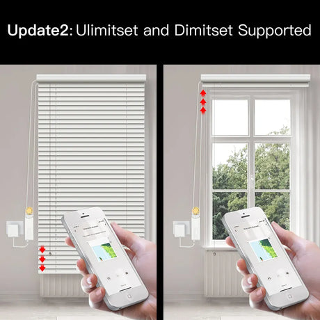Smart automated window blinds.
