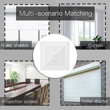 Smart blind control switch.