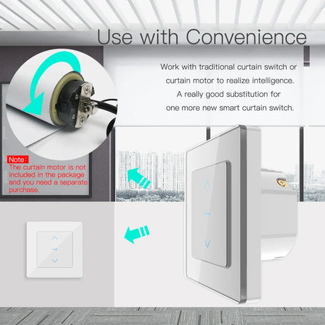 Smart curtain switch.
