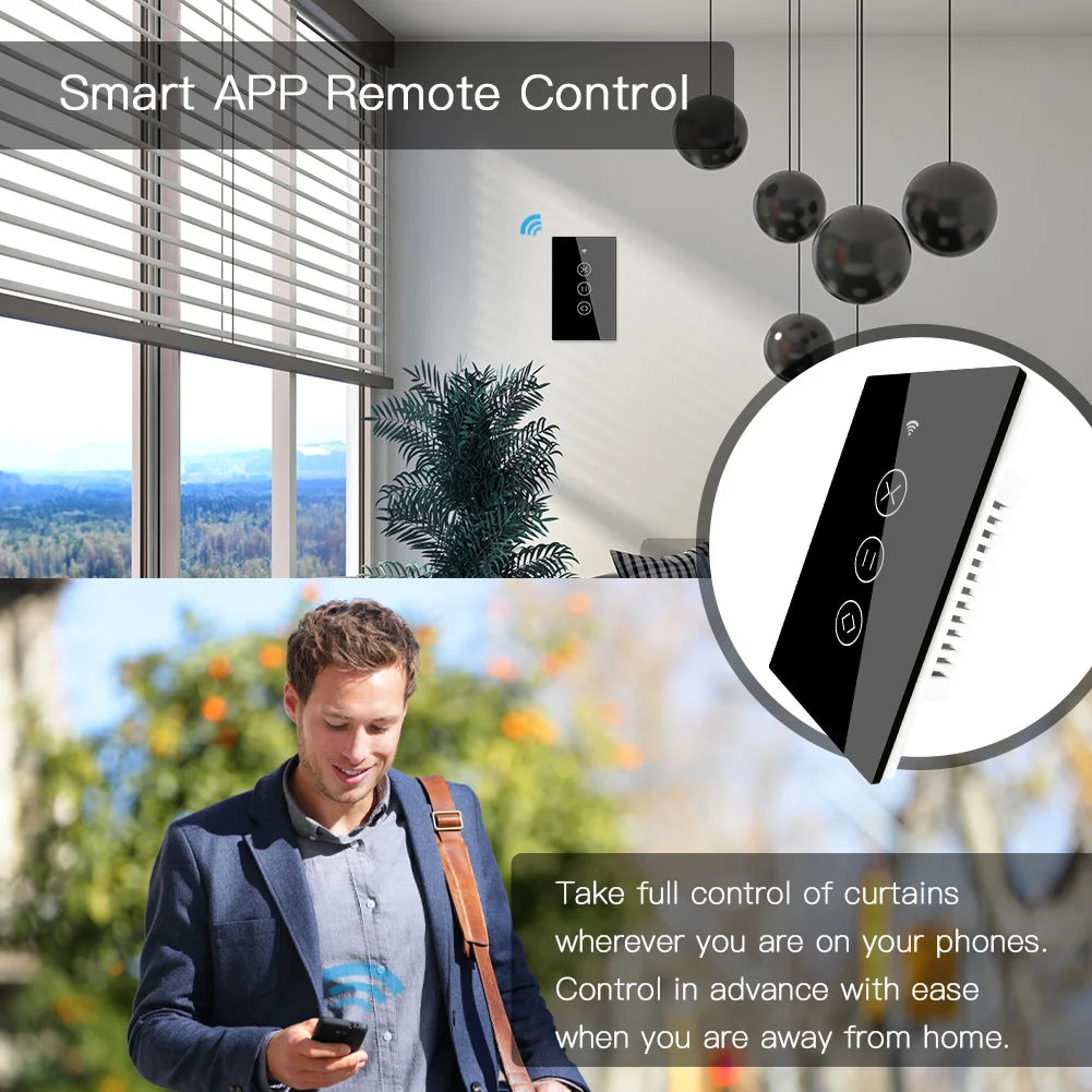 Smart curtain switch.
