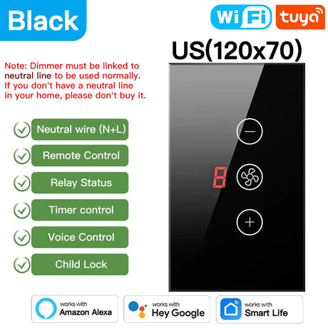 Smart dimmer switch.