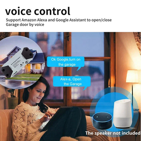 Smart garage door opener.