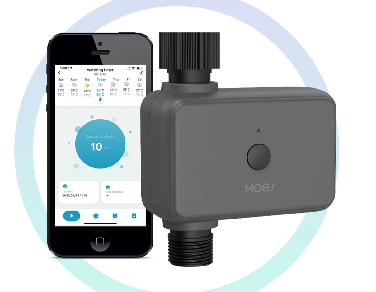 Smart garden watering timer.
