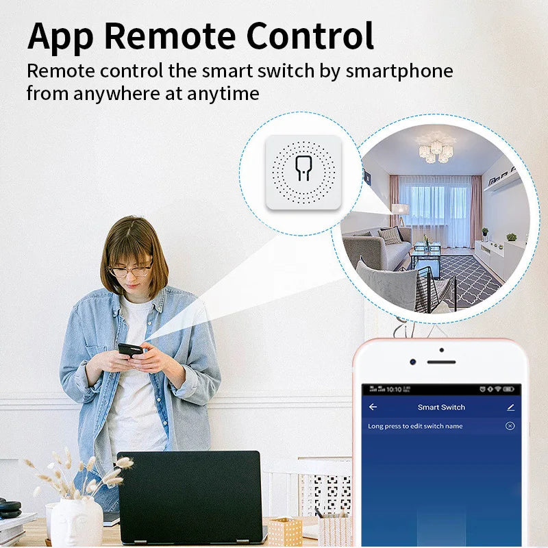 Smart home automation advertisement.