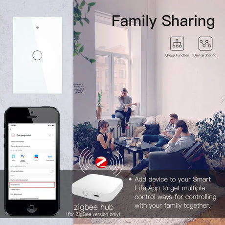 Smart home automation advertisement.