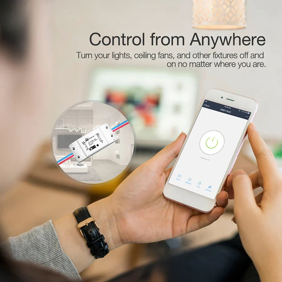 Smart home automation device.