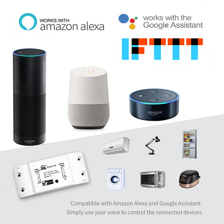 Smart home automation devices.