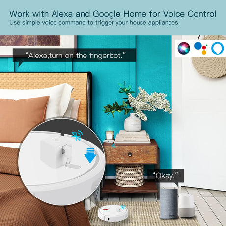 Smart home automation setup.