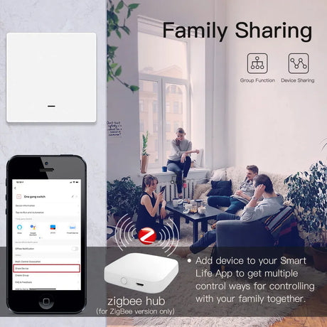 Smart home automation setup.