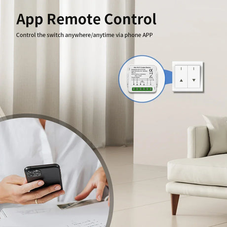 Smart home automation switch.