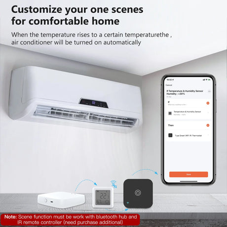 Smart home climate control system.