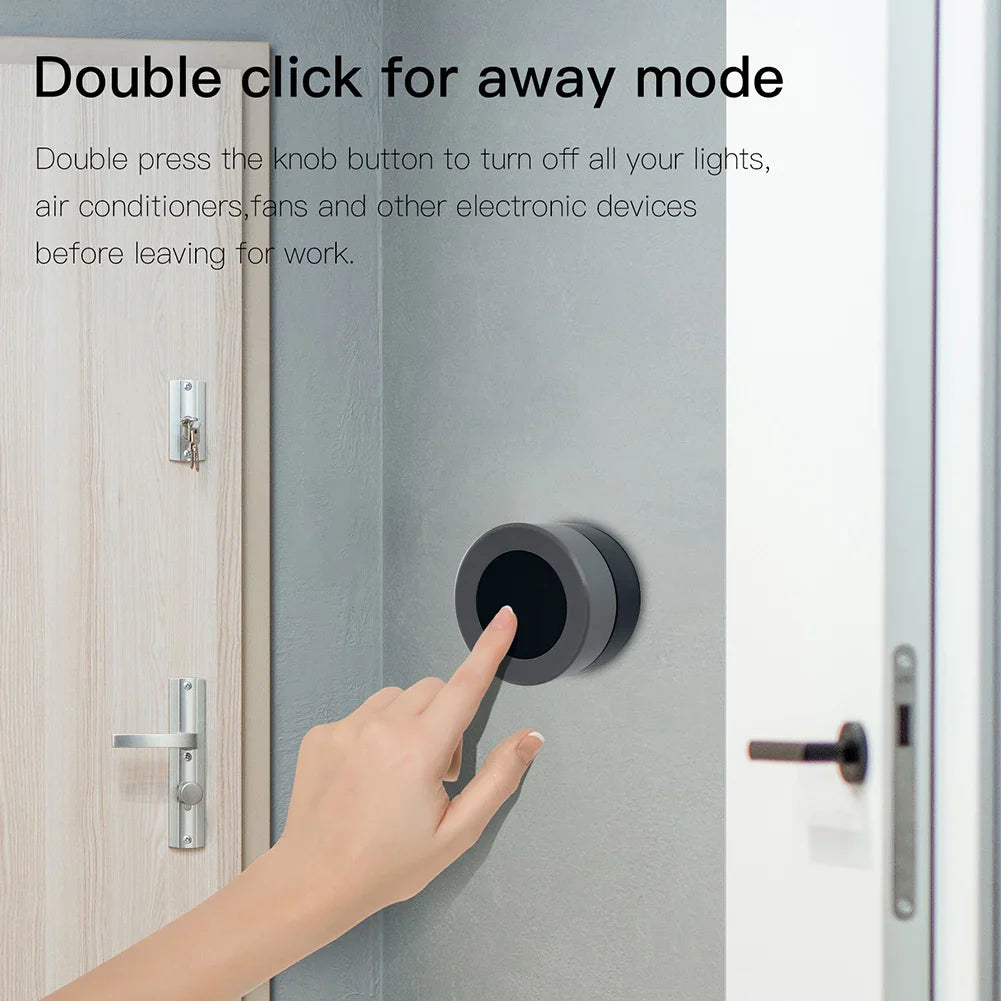 Smart home control knob.
