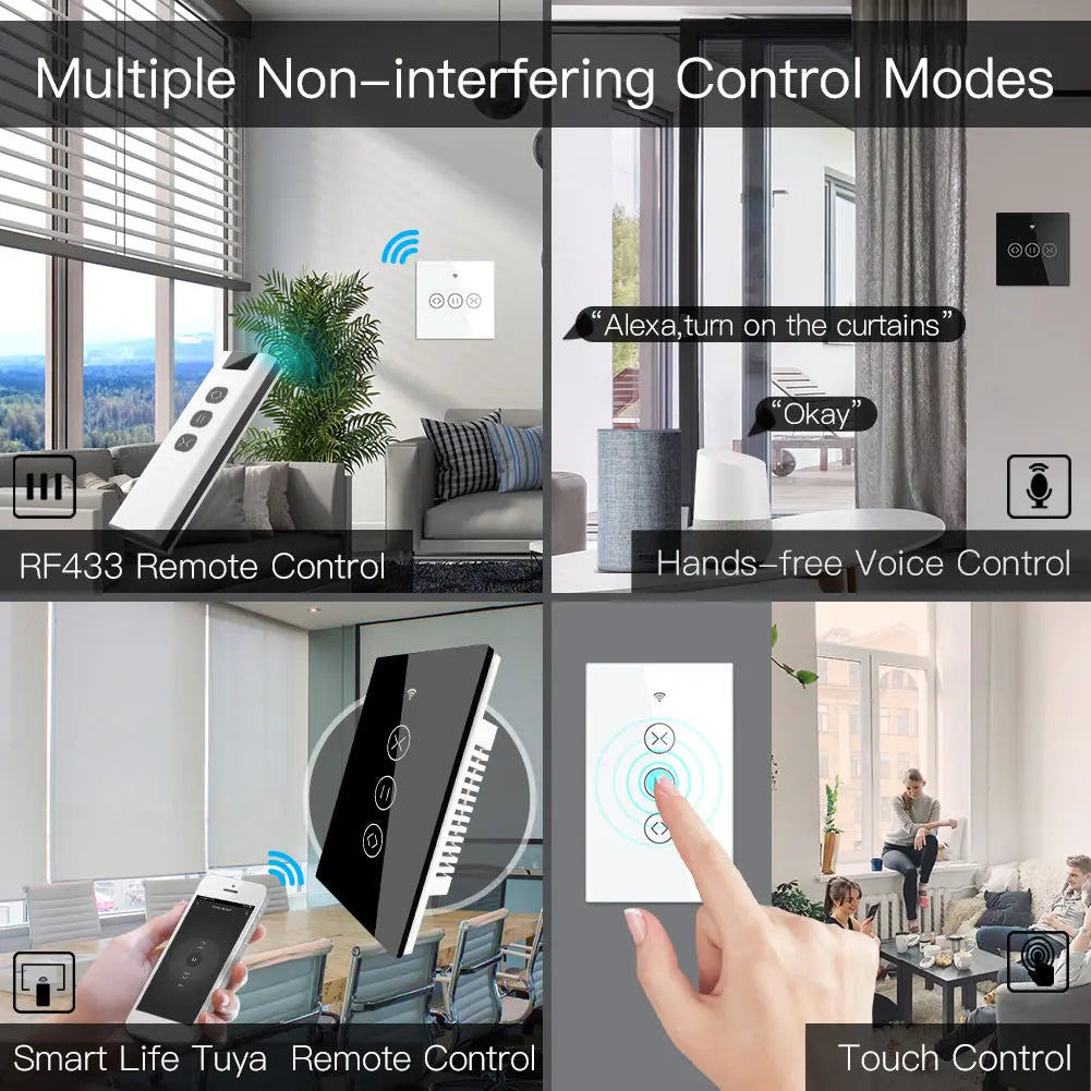 Smart home control options.
