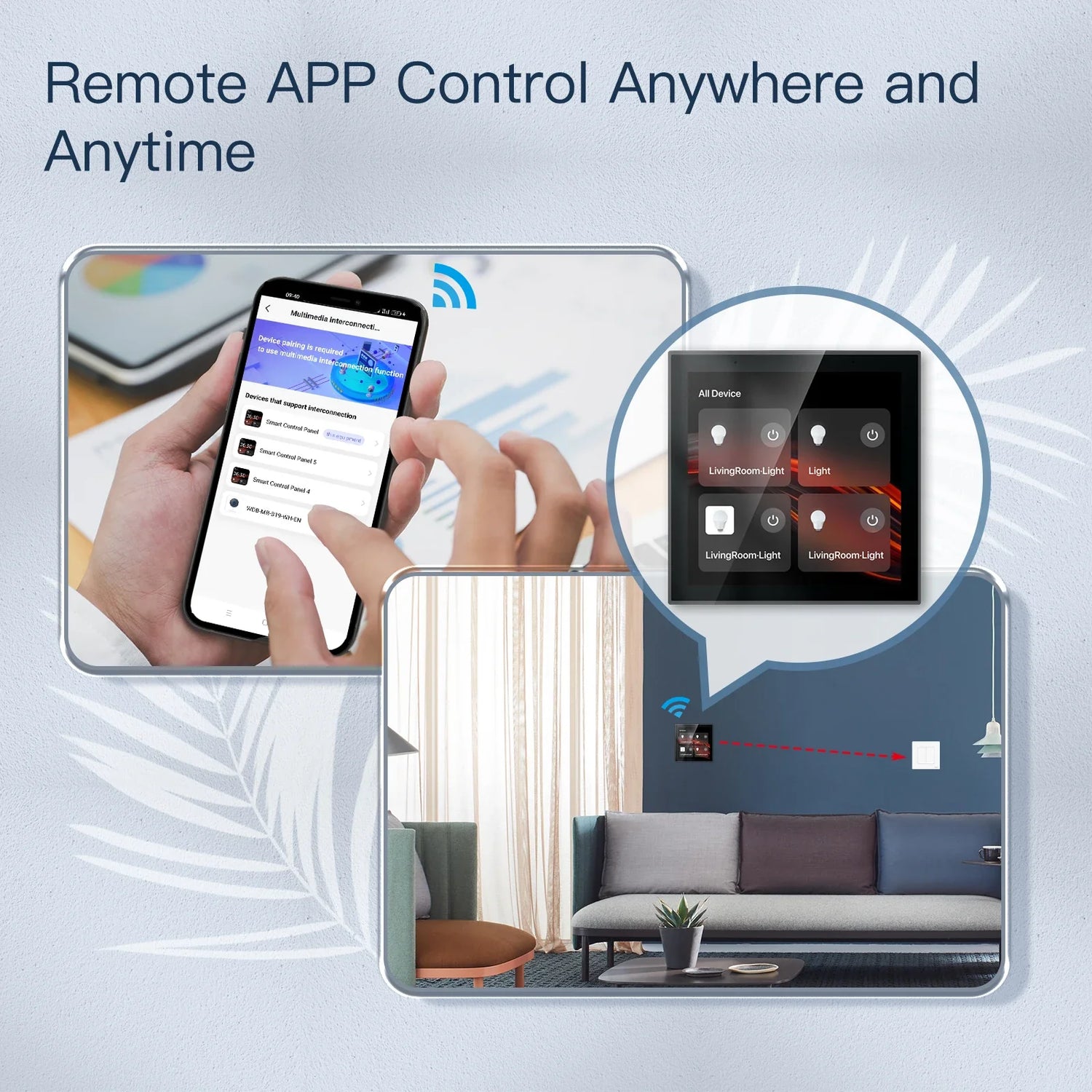 Smart home control system.