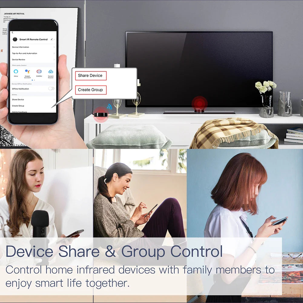 Smart home device control.