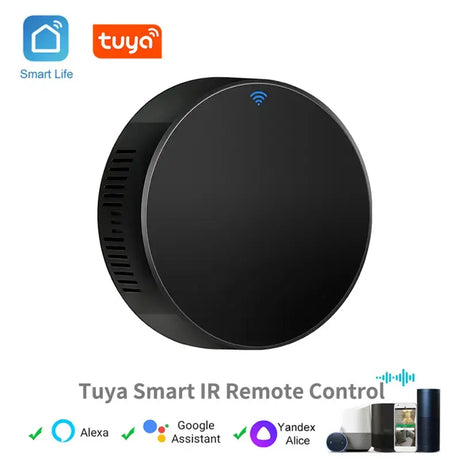 a smart home device with a remote control and a smart home app