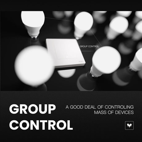 Smart home lighting control.