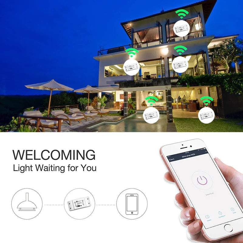 Smart home lighting control system.