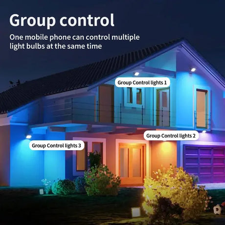 Smart home lighting system.