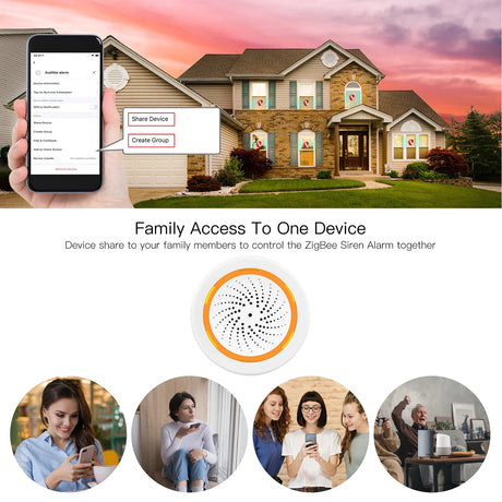 Smart home security system.