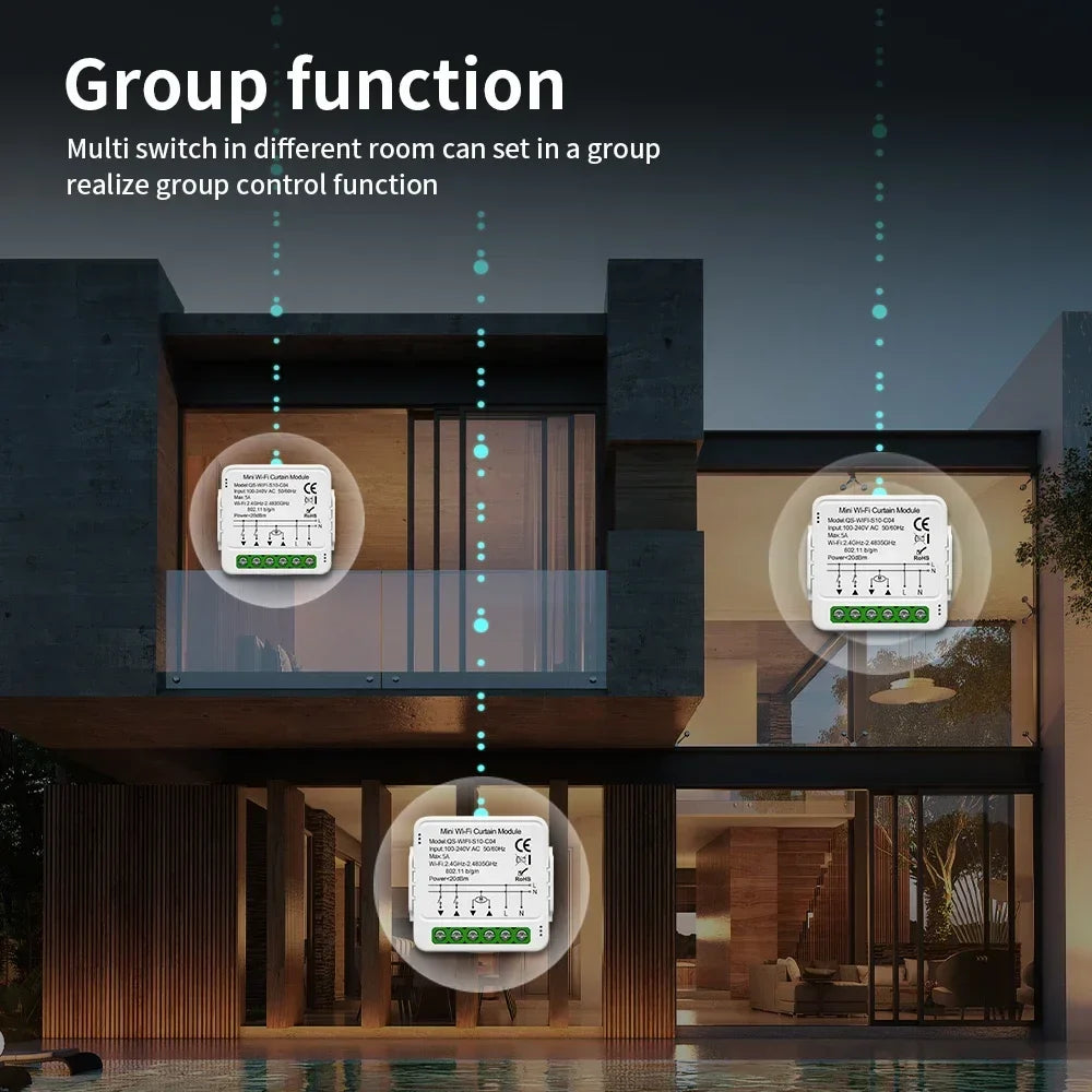 Smart home switch modules.