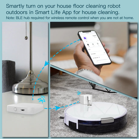 Smart home cleaning system.