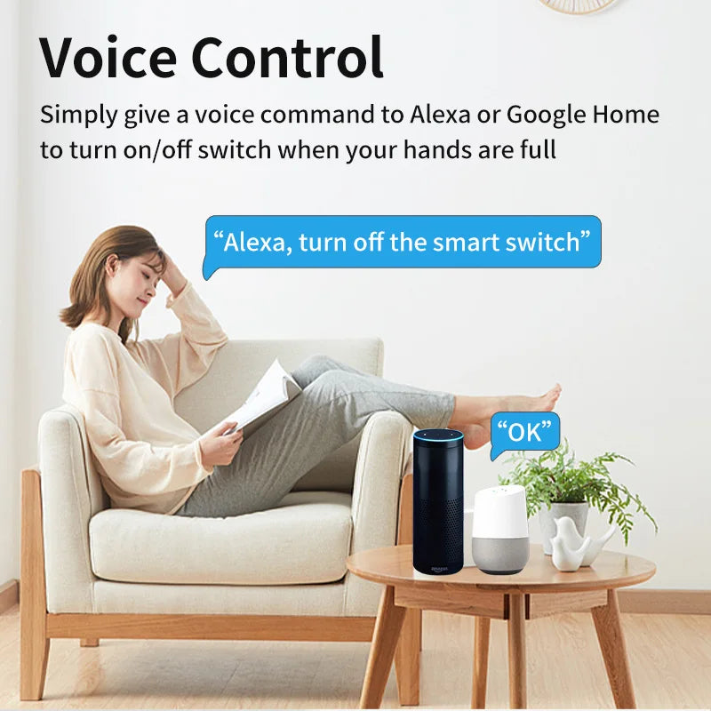 Smart home voice assistant devices.