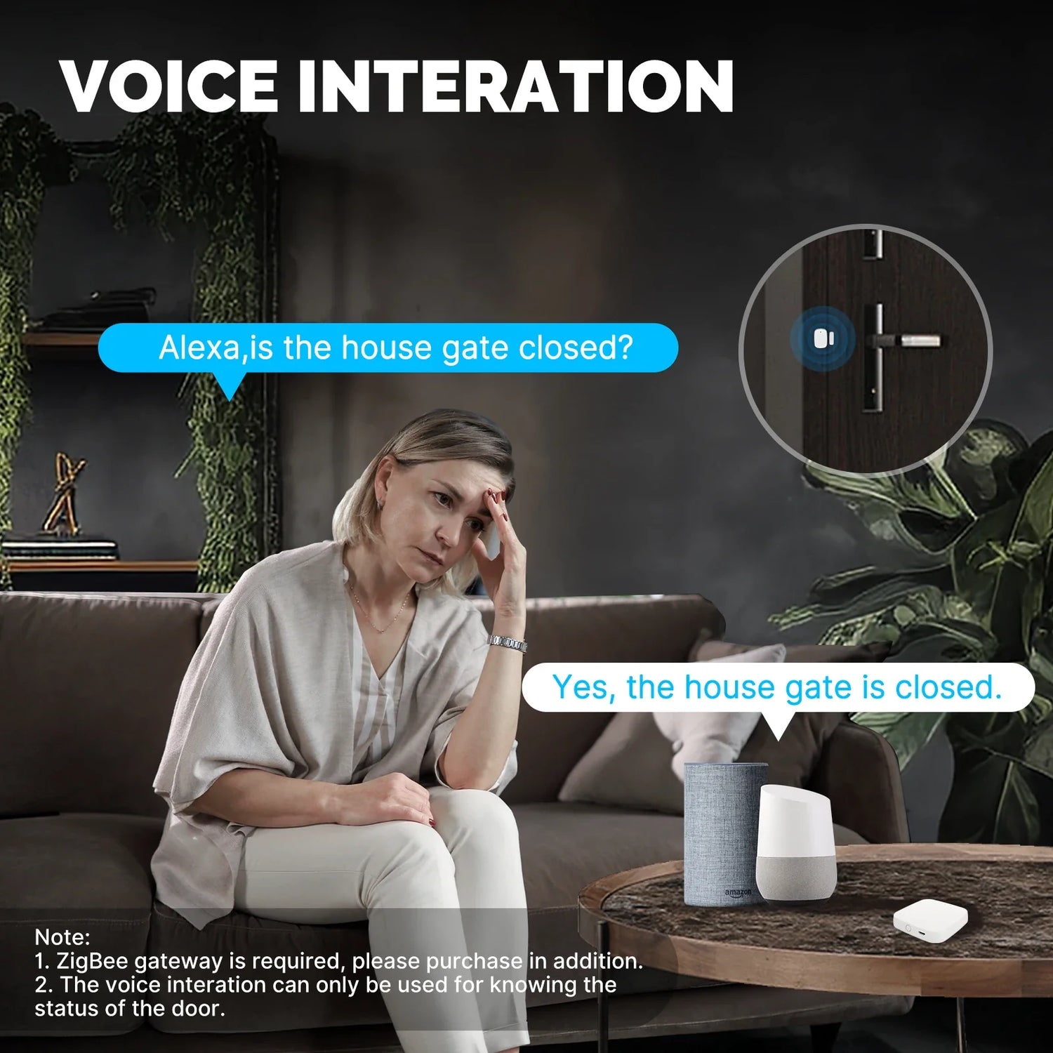 Smart home voice interaction system.
