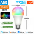 Smart LED light bulb.