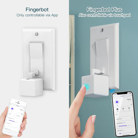 Smart light switch automation devices.