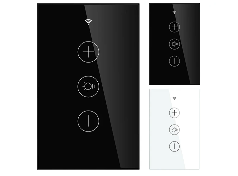 Smart light switch panels.