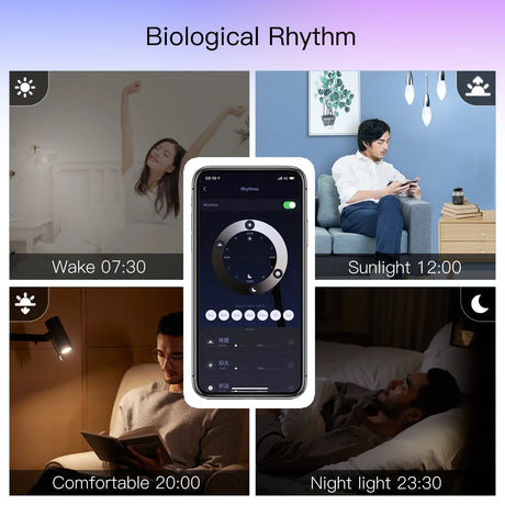 Smart lighting control app.