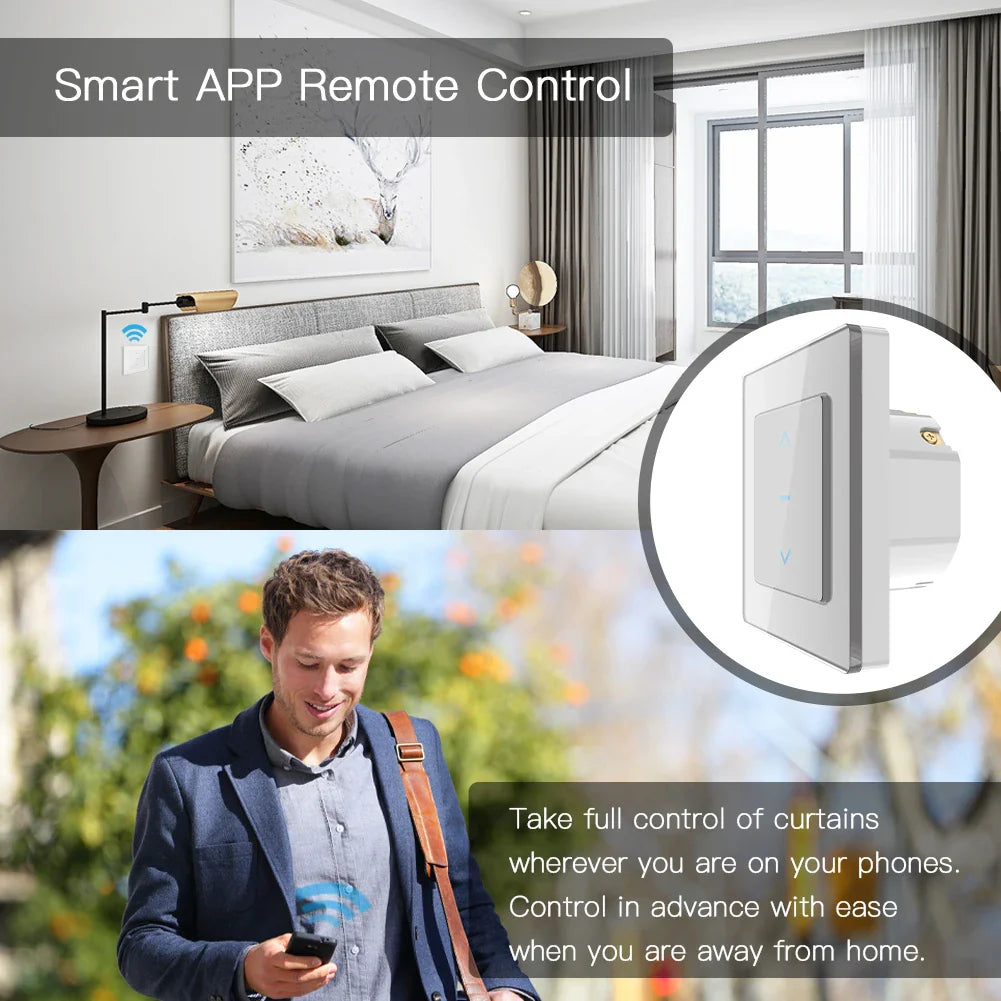 Smart remote control switch.