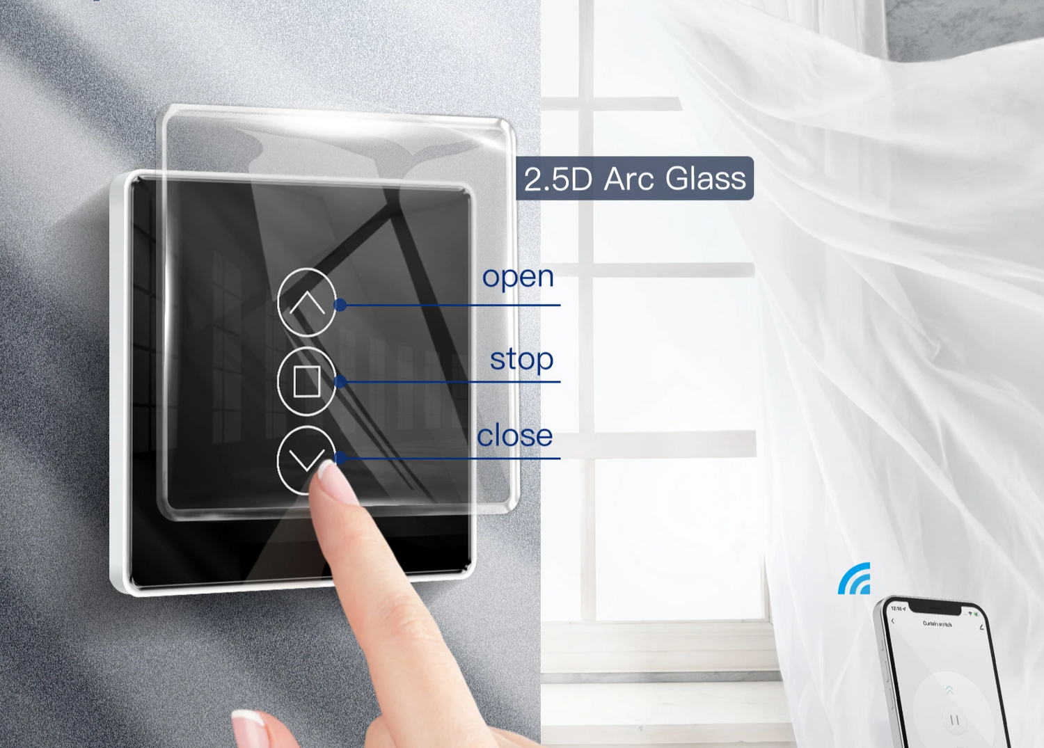 Smart touch switch.