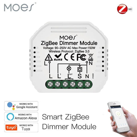 Smart ZigBee dimmer module.