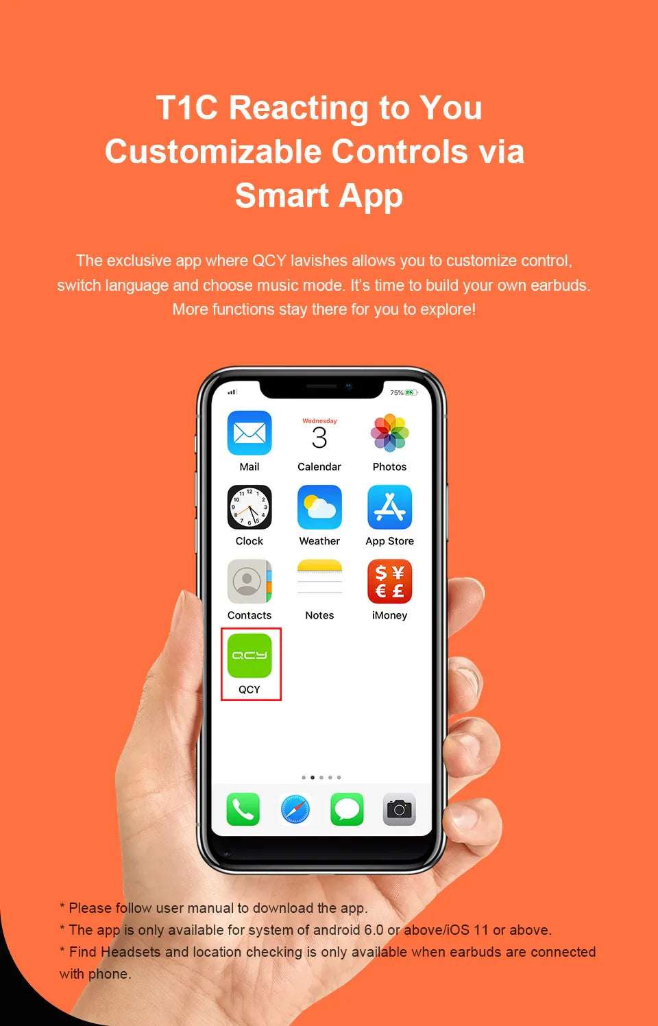 Smartphone displaying app icons.