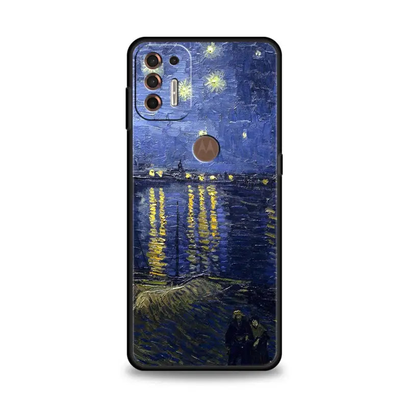 starr night over the rhone phone case